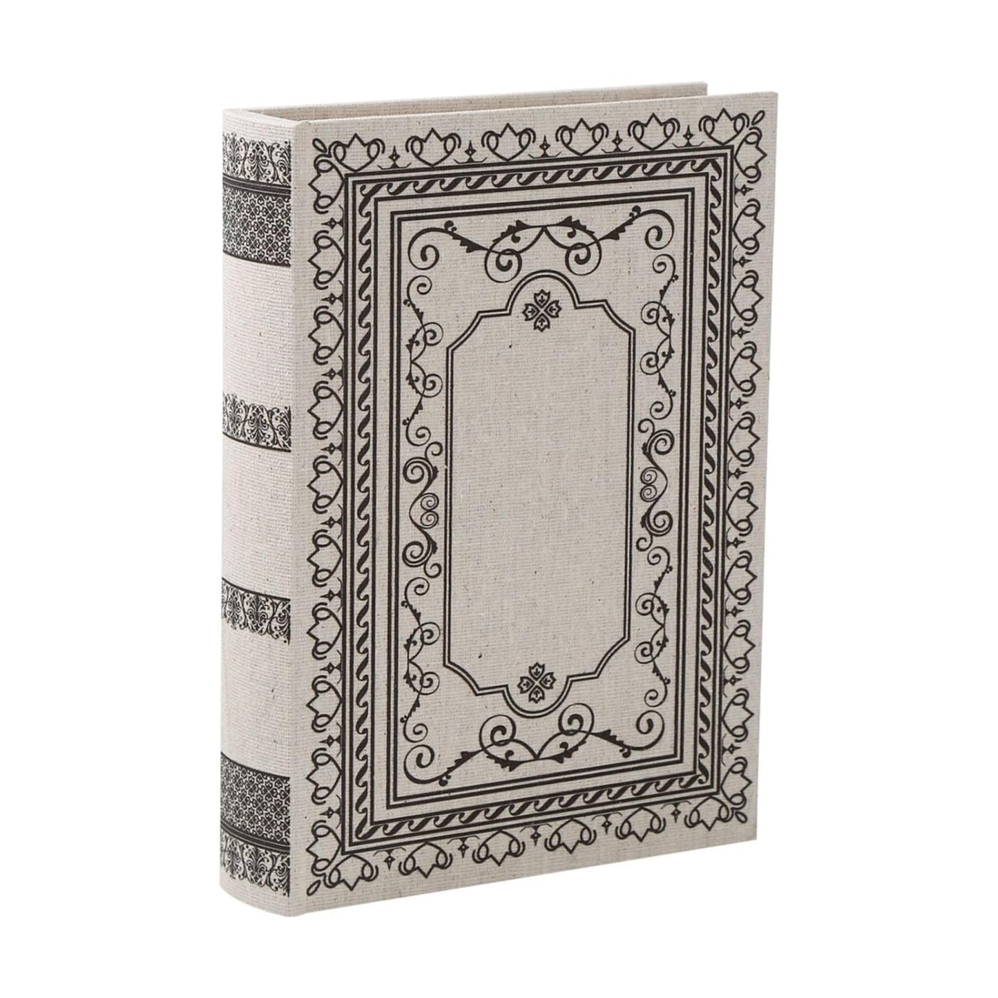 Vintage Faux Book Boxes / 1 x Geometric