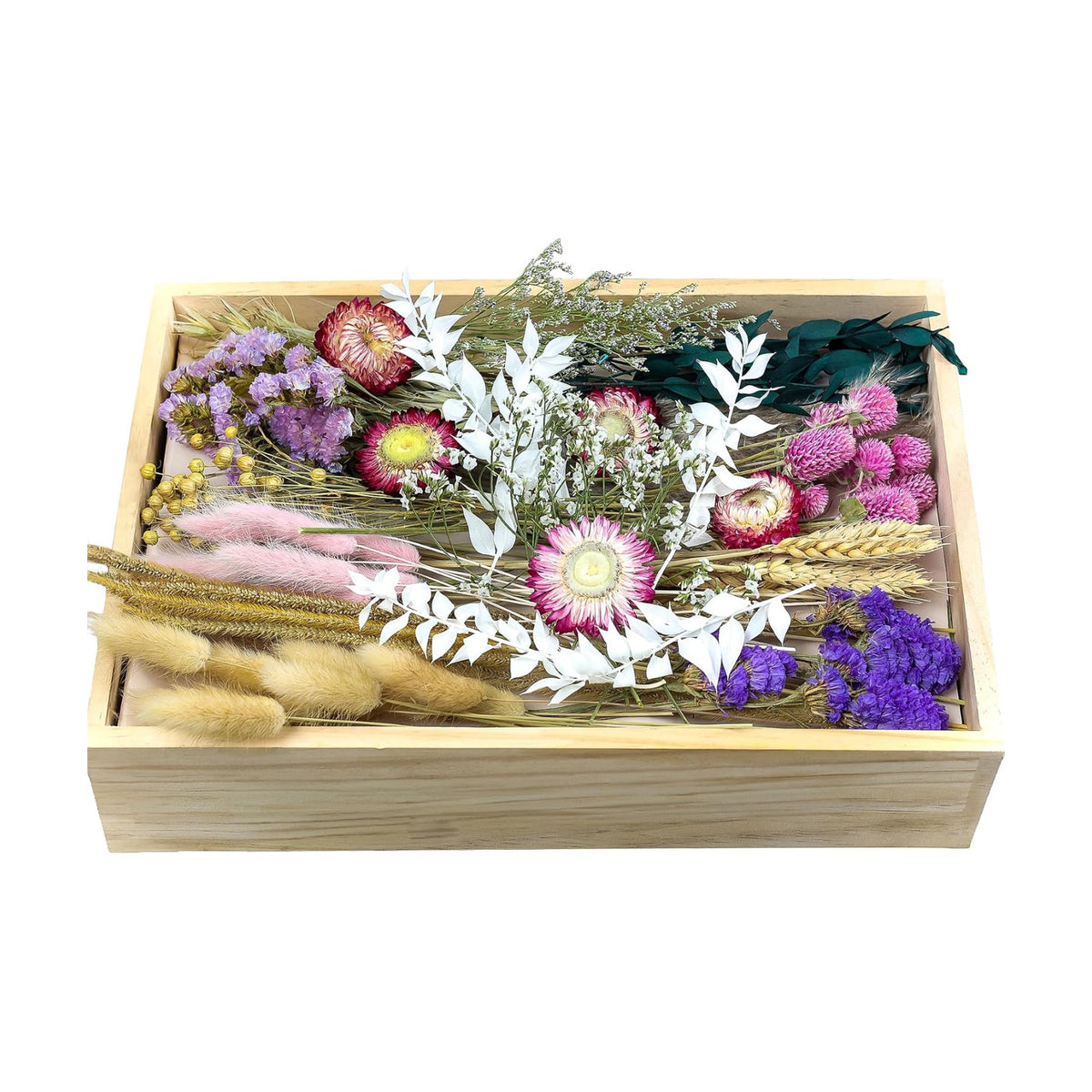 DIY Dried Flower Set, Dried Flowers for Vases, Bulk Dried Flowers, Bouquet Arrangements, Daisies. (Pink)