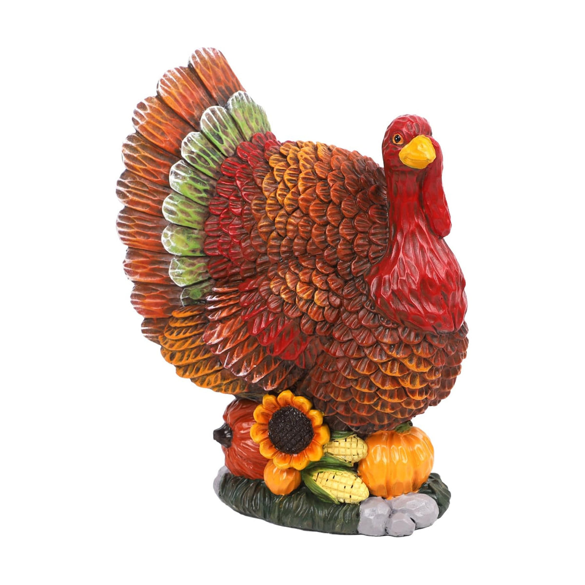 winemana Thanksgiving Turkey Decorations Indoor Resin Figurines Table Decor