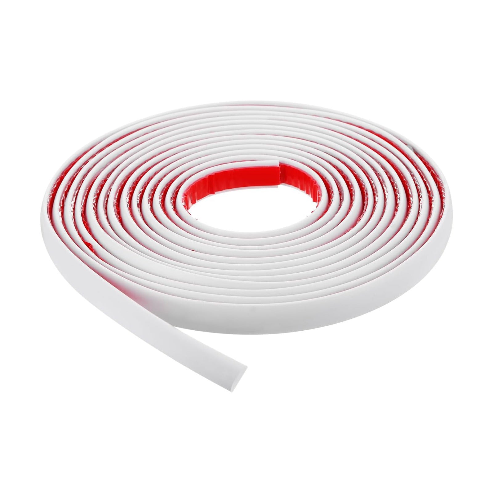 Flexible Wall Molding Trim Waterproof Self-Adhesive Wall Trim for Mirror / 0.5 x 16.4 / Ft / White