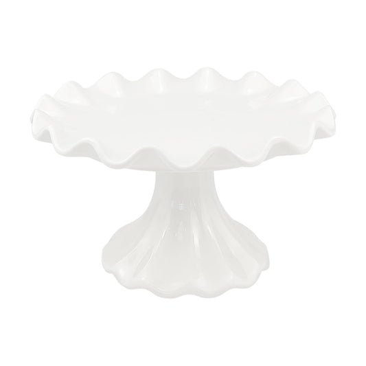 Ceramic Cake Stand / White