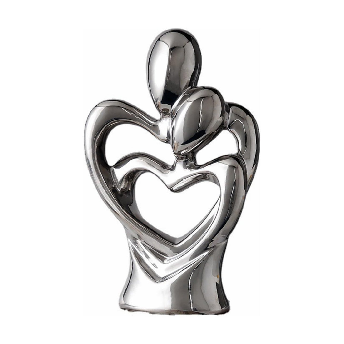 Romantic Couple Figurines Statue Abstract Sculpture Hugging Couple Sculptures Modern Decorative