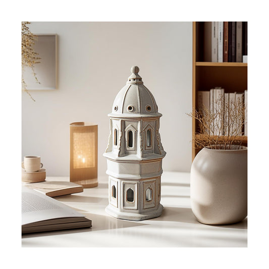 Ceramic Home Decoration Tall European Dome Tower / European Dome Towe / 12.6 Inch