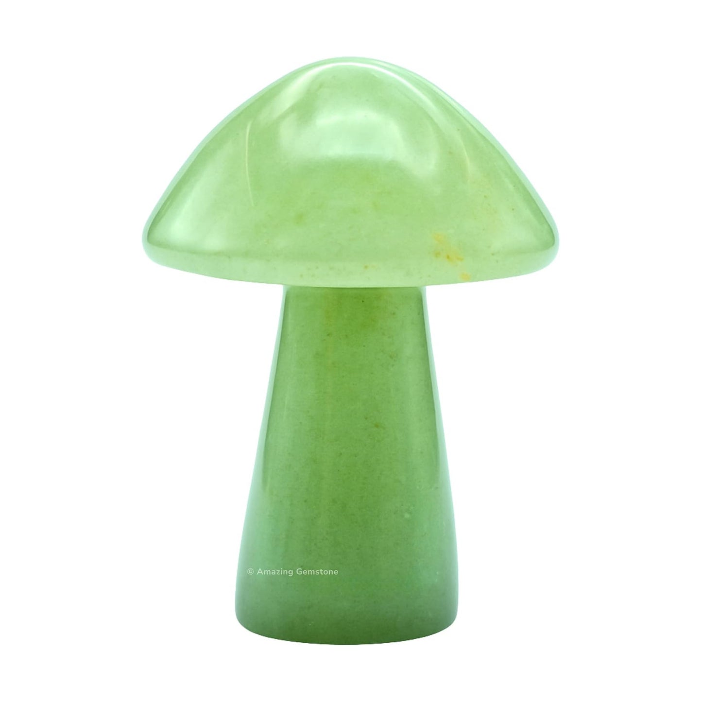 2" Little Mushroom Decorations / Green Aventurine