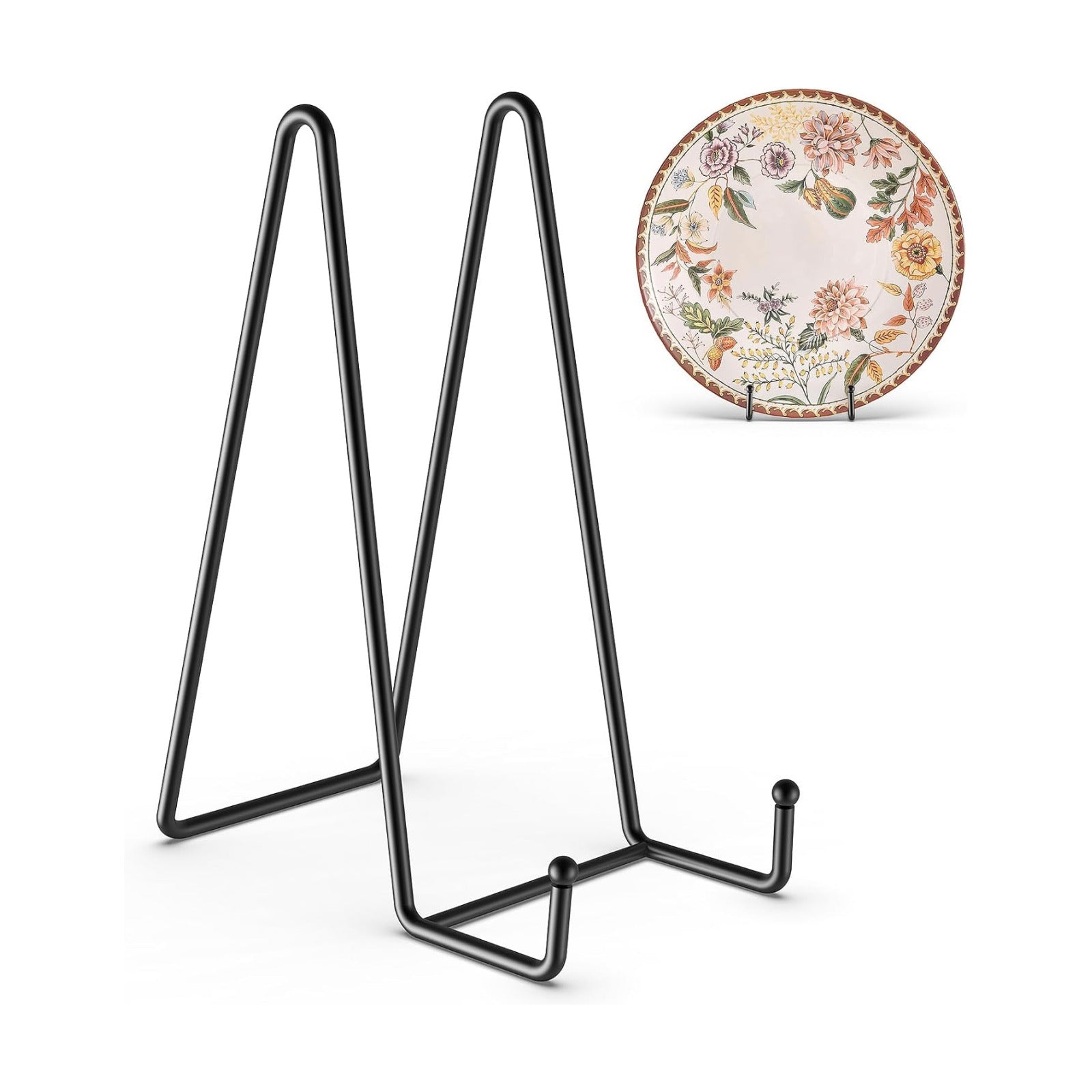 Decorative Metal Frame Holders / 10 Inch / Set of 3