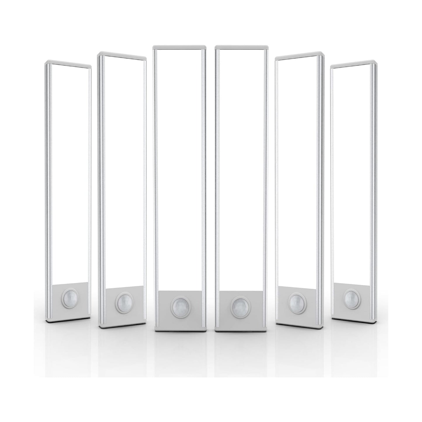 6 Pack Under Cabinet Lighting, 32 LED Motion Sensor Light Indoor Rechargeable Magnetic Closet Lights Battery Operated