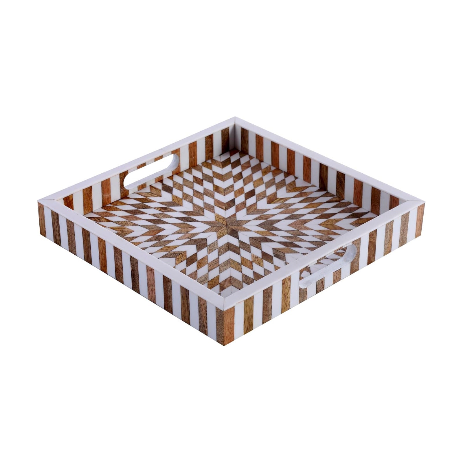 Inspired Decorative Tray / 12 x 12 / Vida