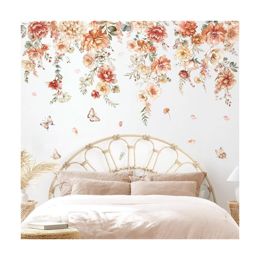 Boho Flower Wall Decals