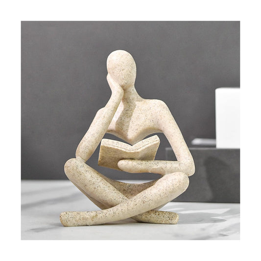 Modern Aesthetic Figurine Decoration / Small / Left