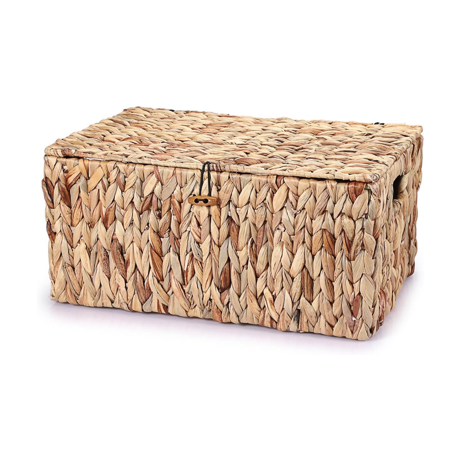 Wicker Storage Basket Bins / 15.7 x 11 x 7.4 / Large / Natural Color