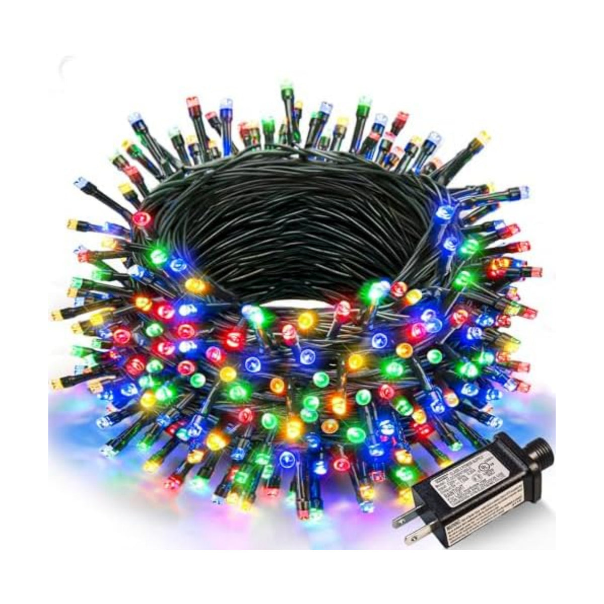 Multicolor Christmas Lights Outdoor, 66FT 200 LED Christmas Tree Lights