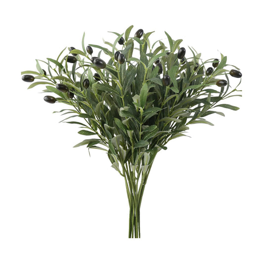 Artificial Olive Tree Branches / 18 / 18 Inch / Set of 6