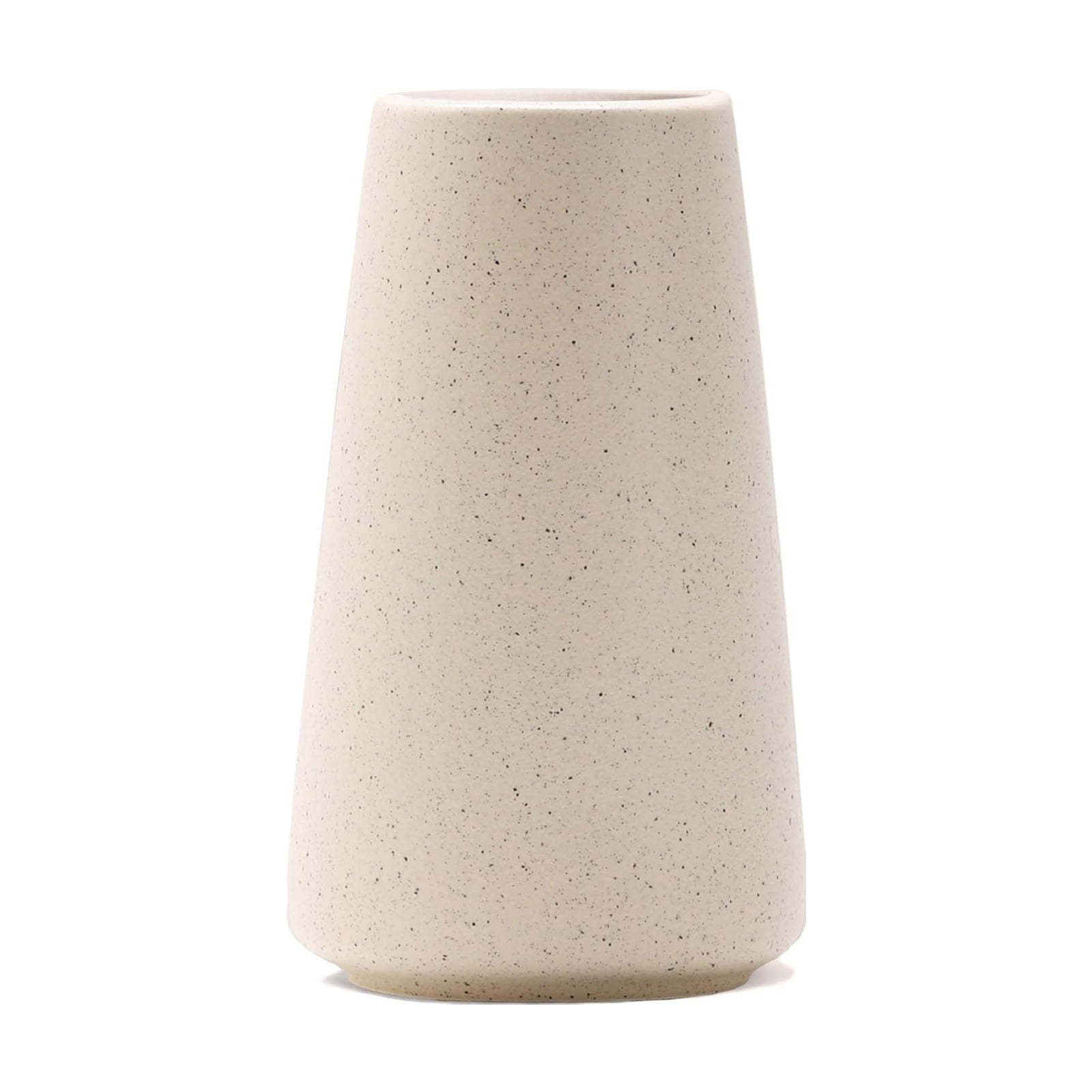 Ceramic Vase / Boho Off White Cream Vases for Flower / Beige / Small