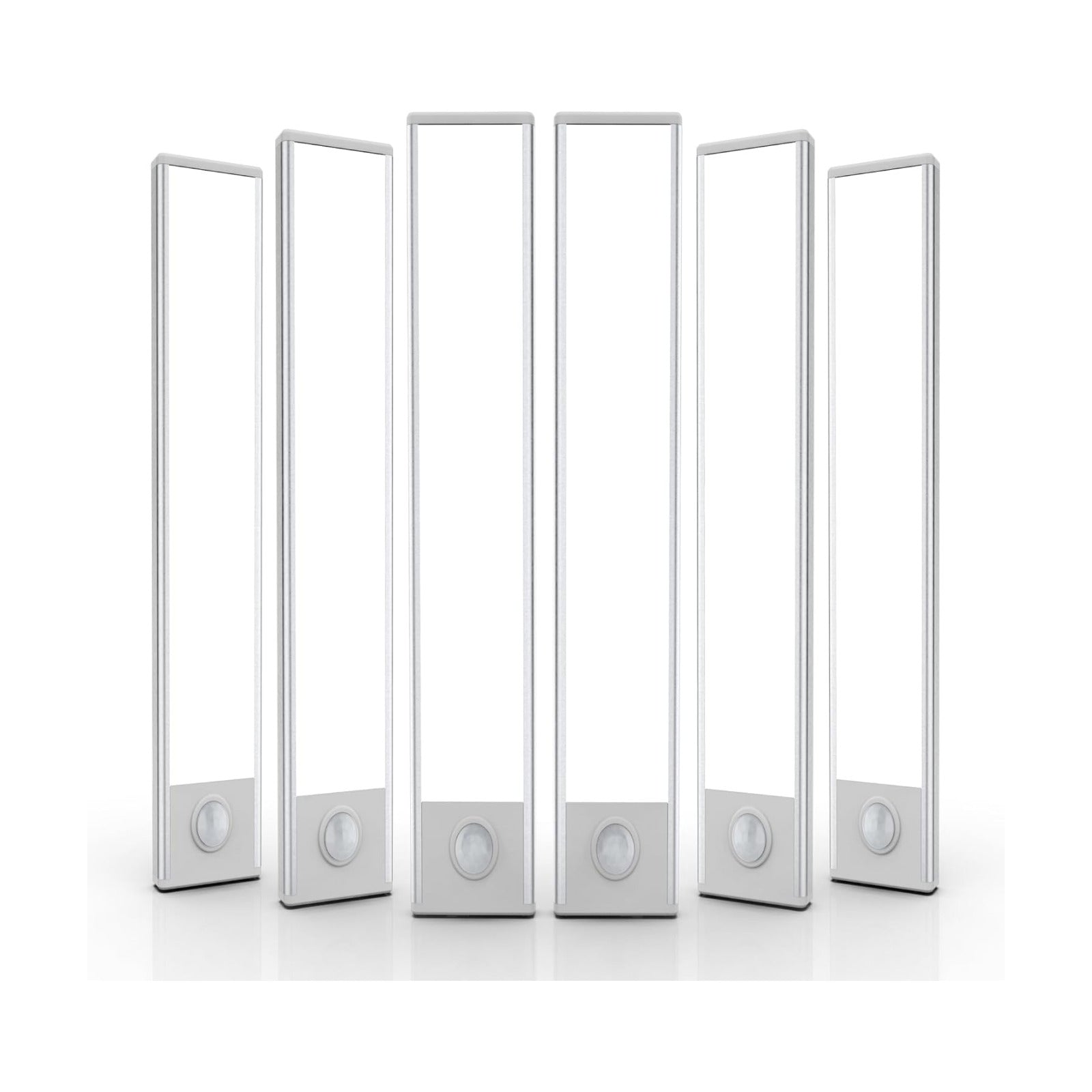 14 inch Under Cabinet Lighting, 6 Pack Motion Sensor Light Indoor Rechargeable Magnetic Closet Lights Battery Operated