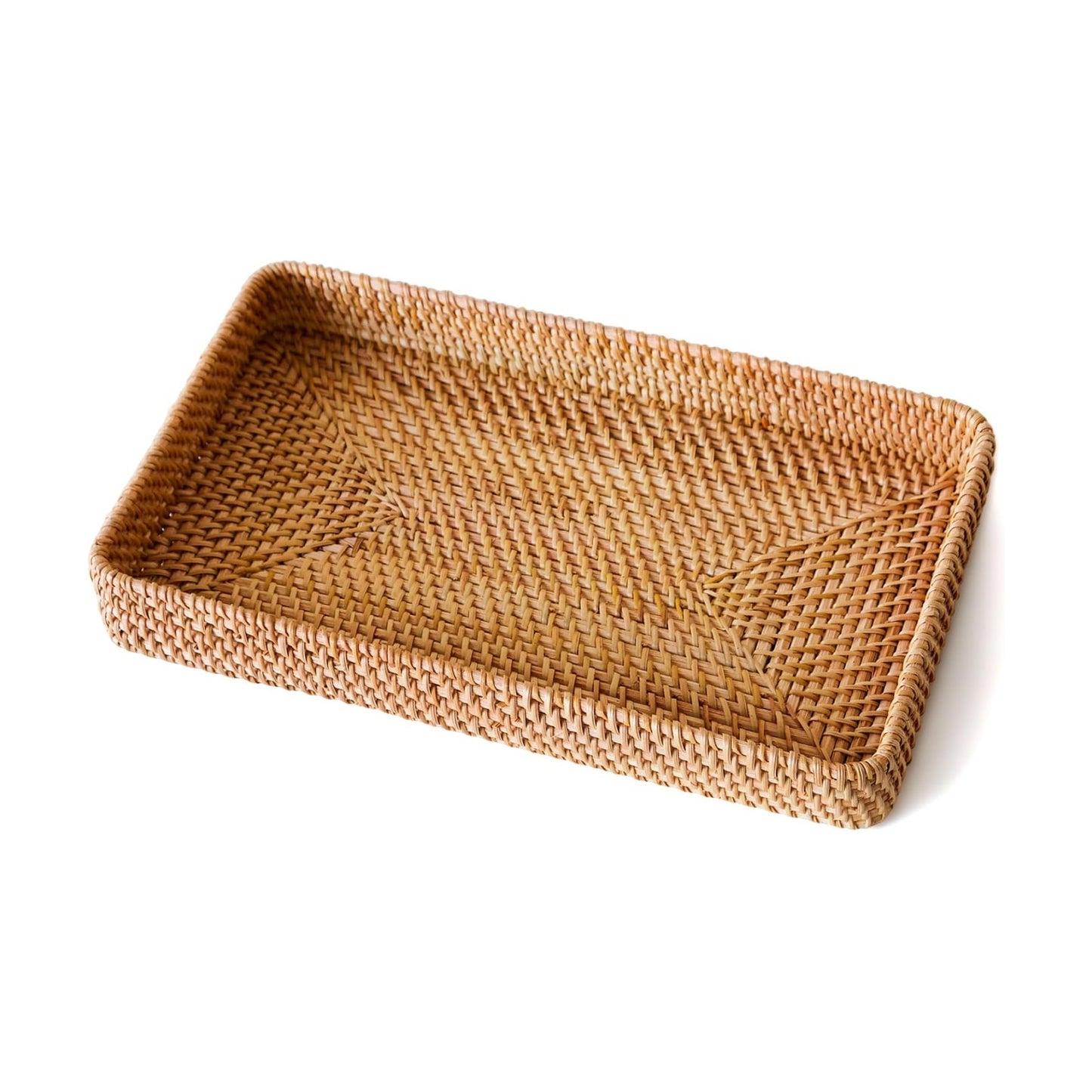 Wicker Storage Basket / 14.6 x 9.1 / M