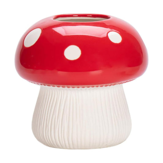 Mushroom Flower Vase Ceramic Vases Planter Decorative Mushroom Vase