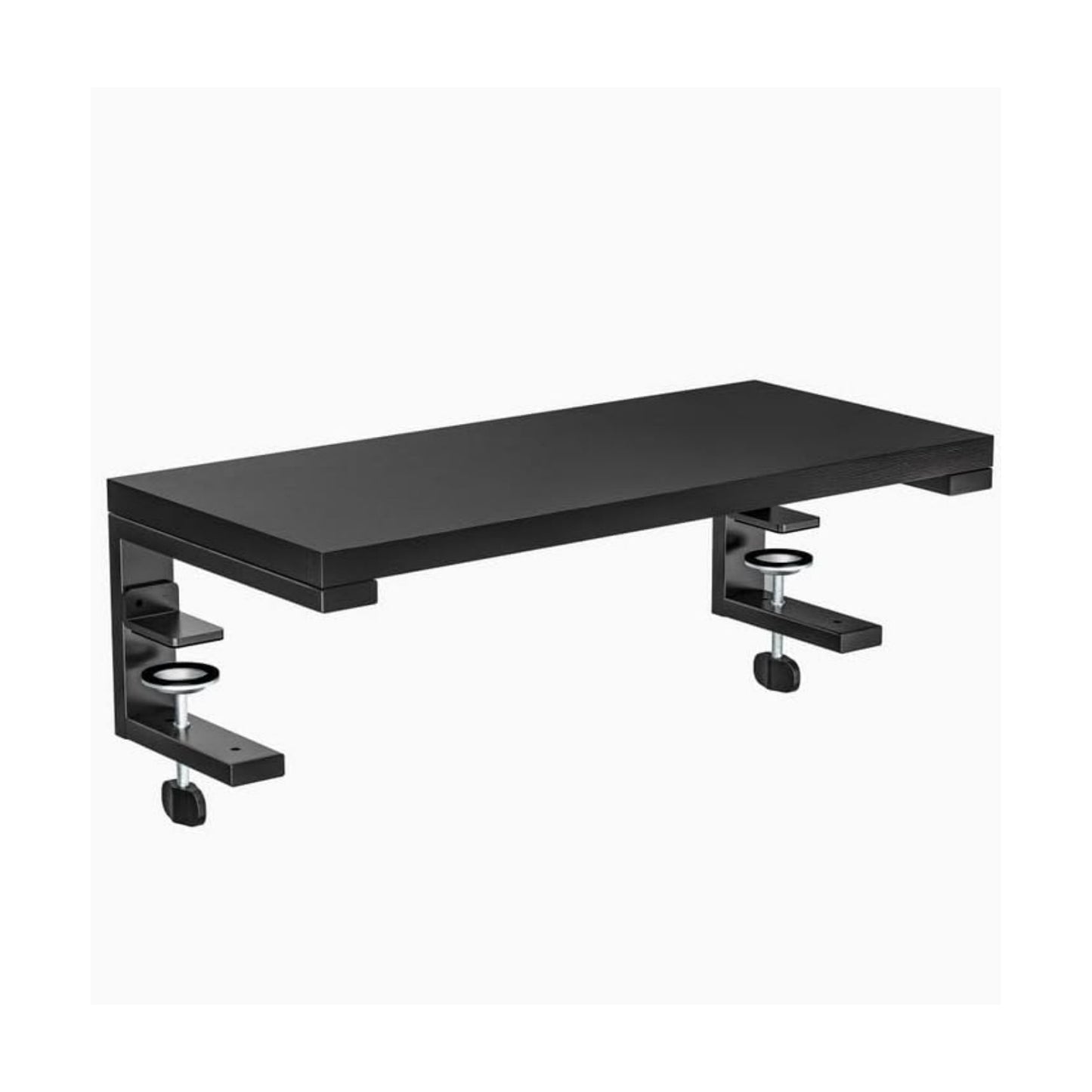 ARES WING Clamp-On 21.7" Desk Extender Shelf, Heavy Duty Desktop Organizer | 21.7"x 9.8" Versatile Clamp on Desk