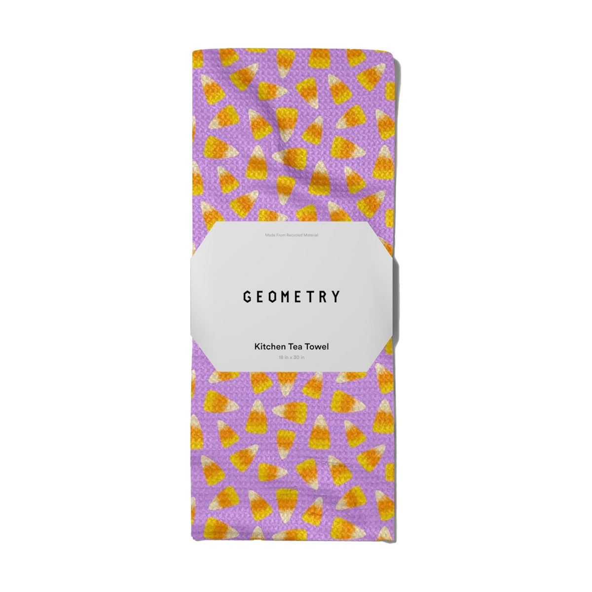 GEOMETRY Kitchen Towels - Quick Dry Microfiber Cloth Dish Towels for Kitchen Drying - Premium Quick Dry Towel - Treat, 18" x 30" - 1 Piece