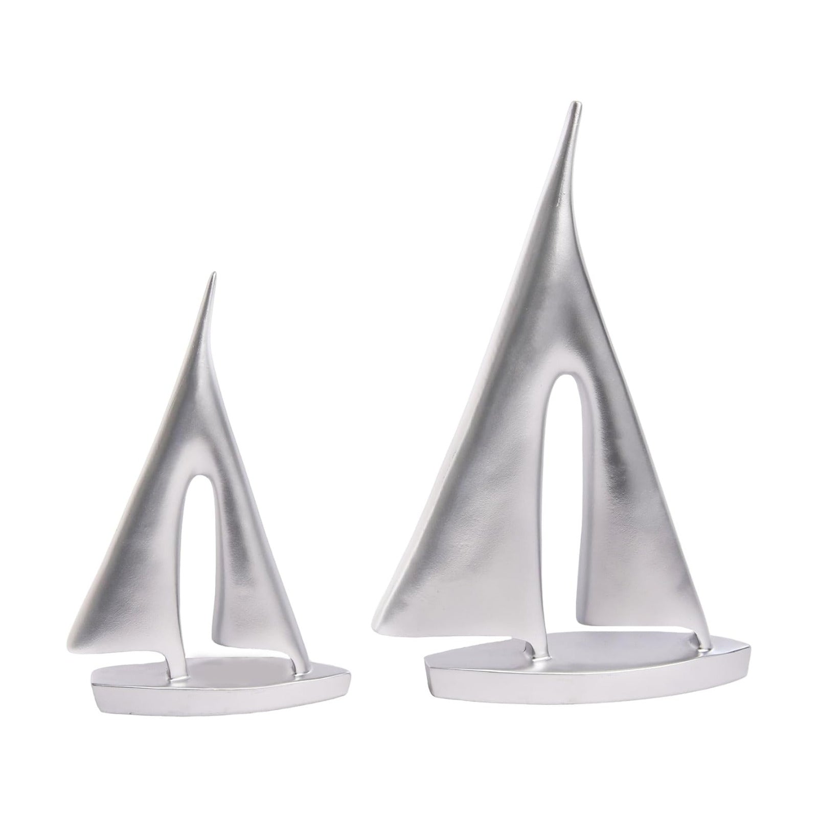 Boat Decorations Statue Decor / Silver
