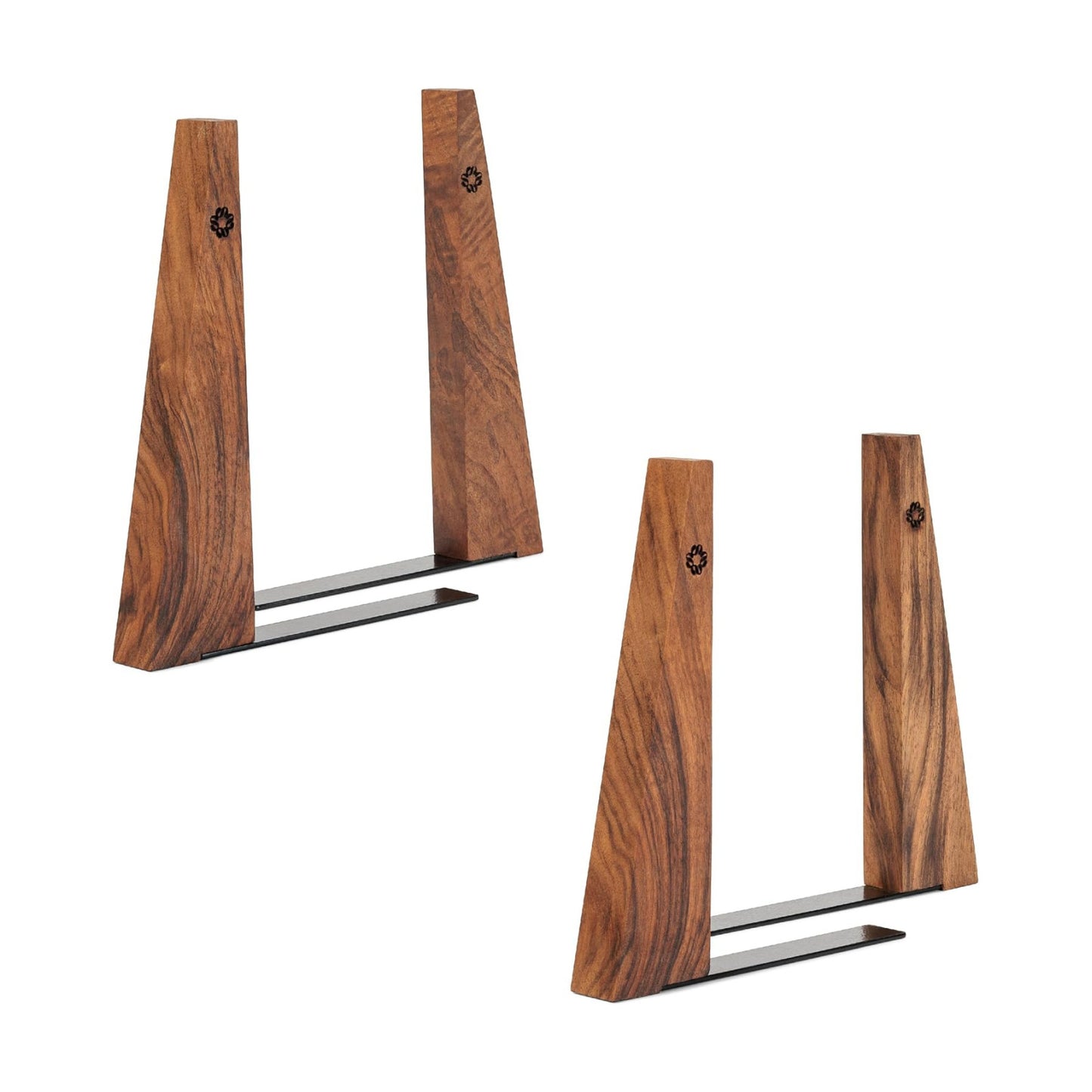 Wooden Book Ends / Set of 4