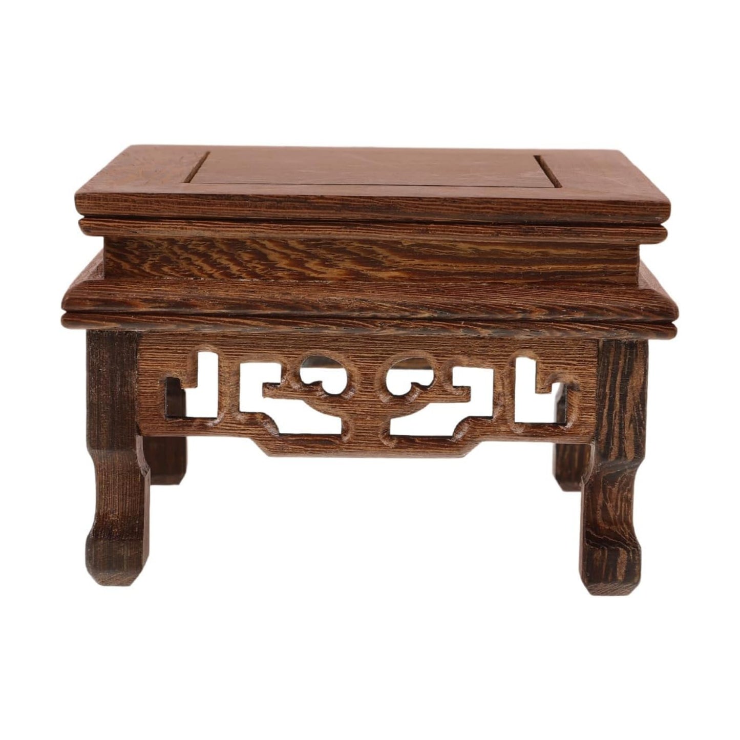 Wenge Wood Pedestal Stand for Decor