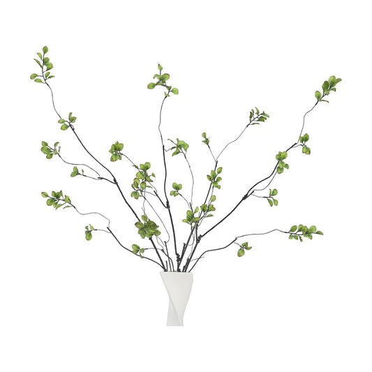 38.5" Tall All- Artificial Branches / Green / Set of 4