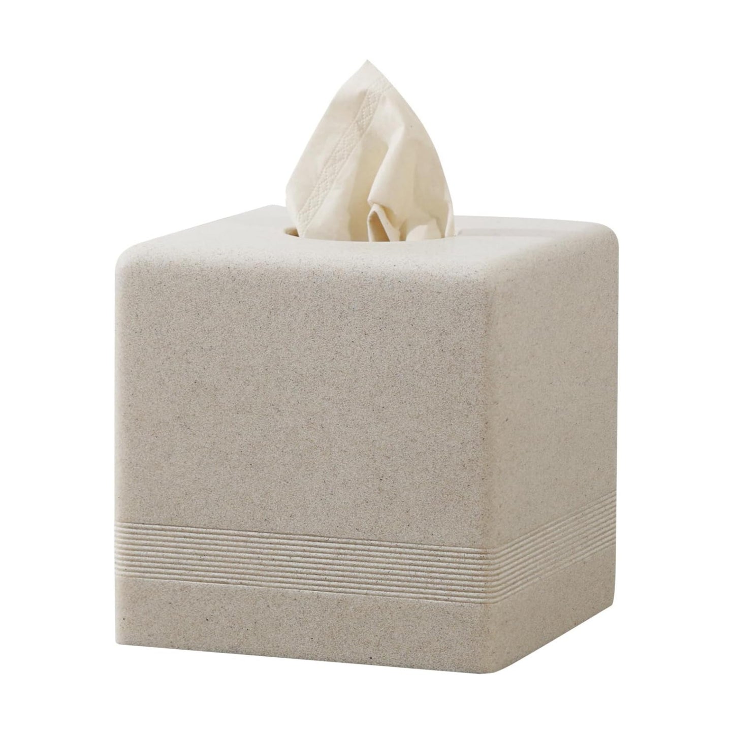 Tissue Box Cover Square / Beige
