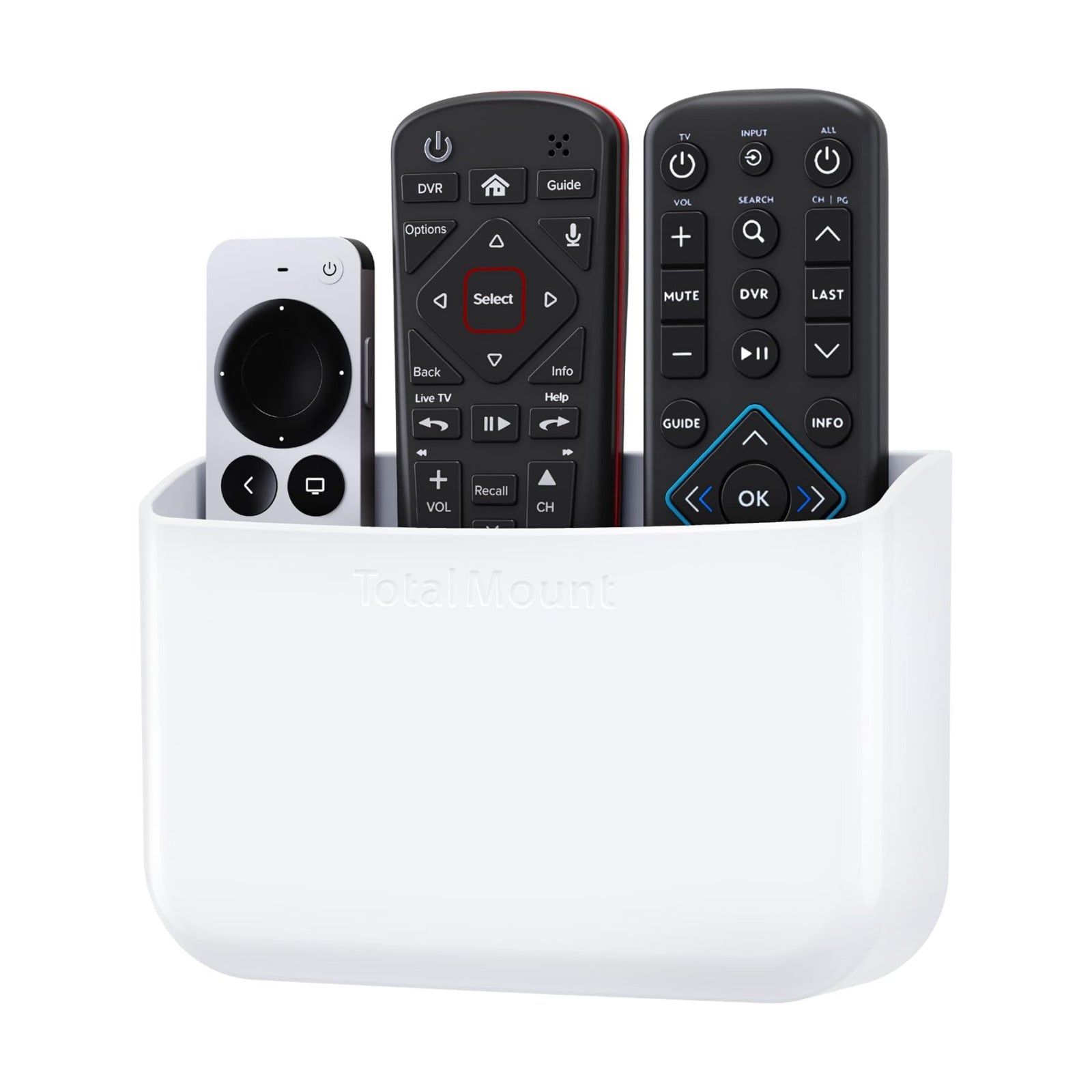 Hole-Free Remote Holder / Standard White