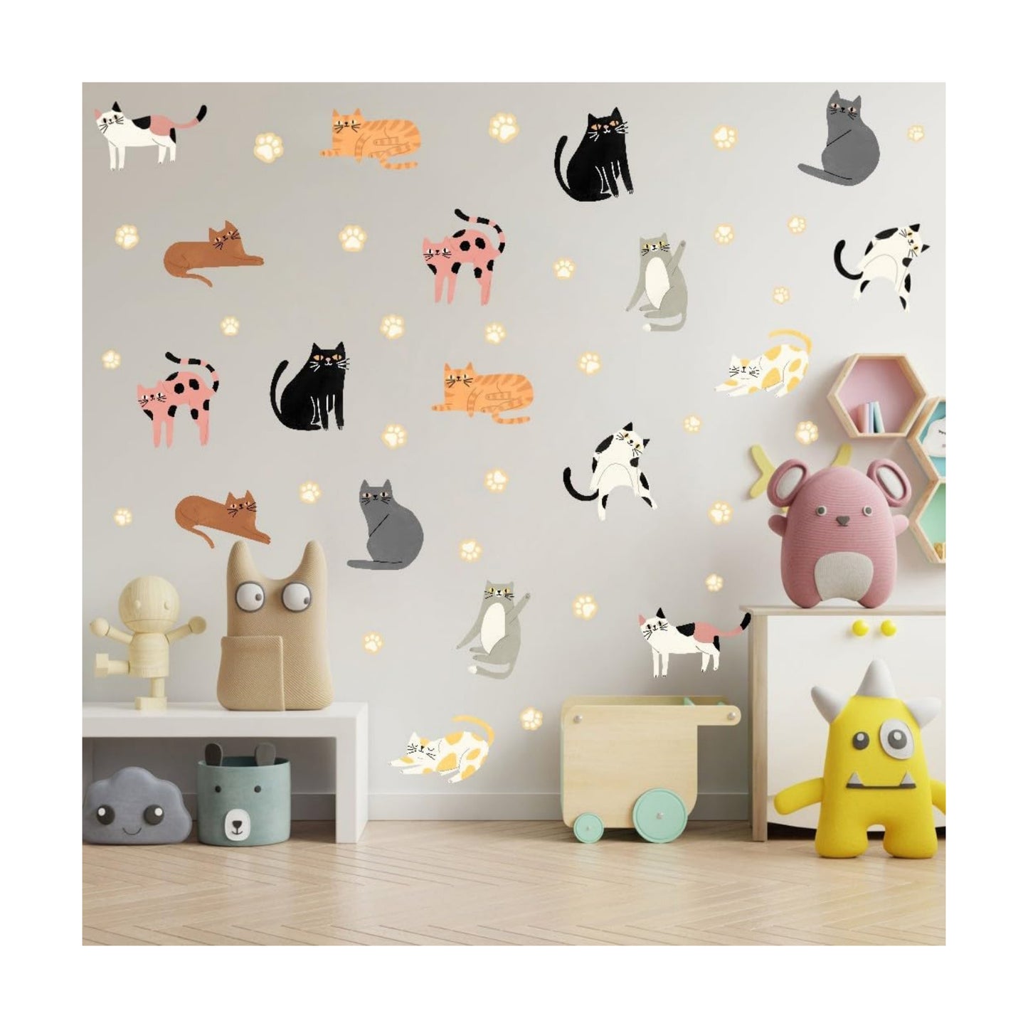 Paw Vinyl Wall Stickers / Cat