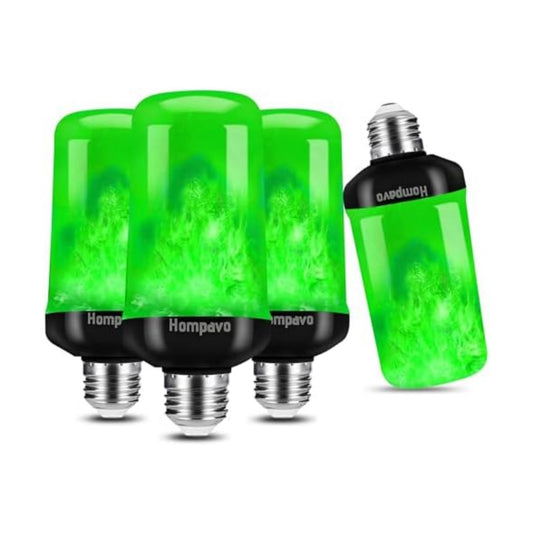 Hompavo 【Upgraded Flame Light Bulbs for Home Decor with Upside Down Effect
