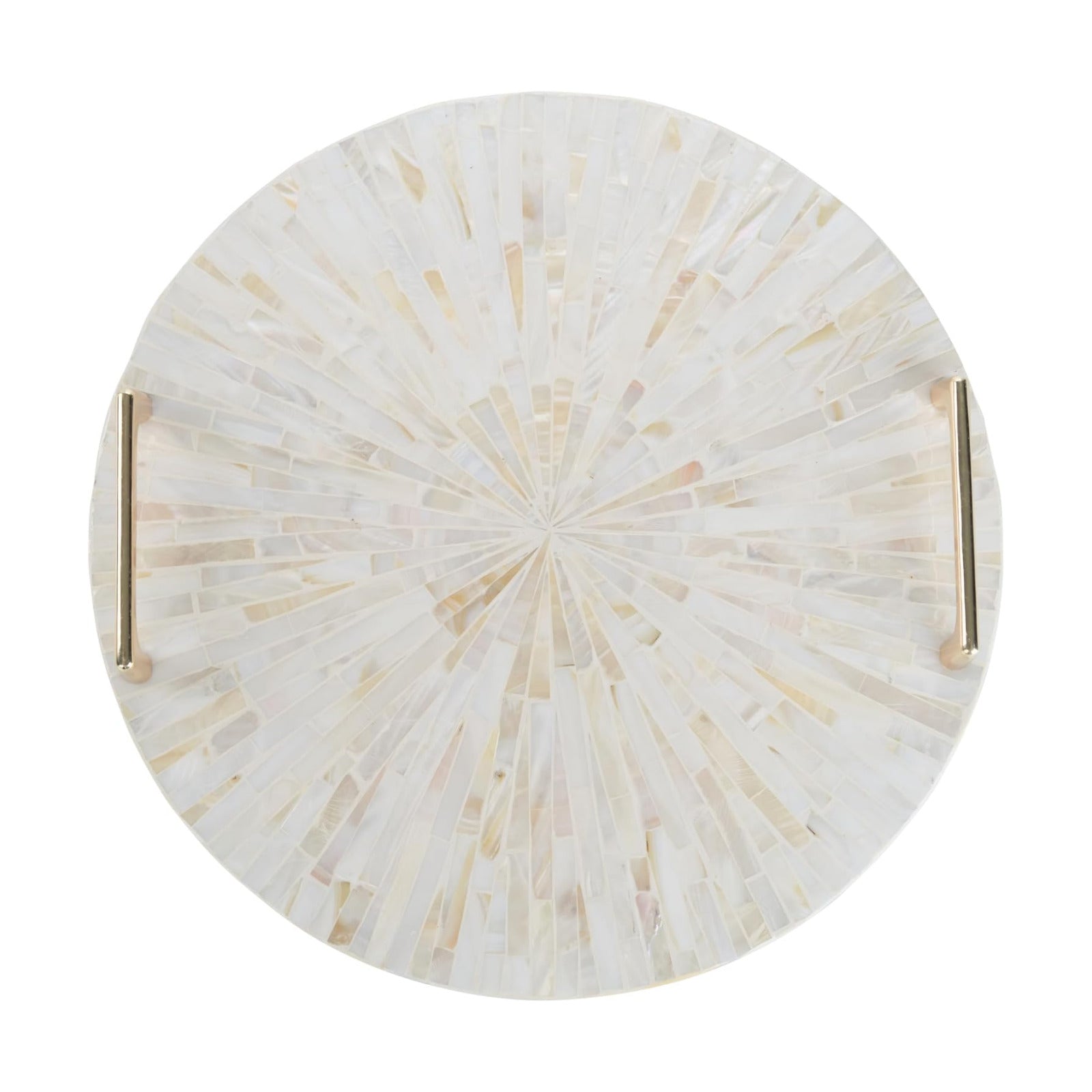 Vanity/Perfume/Trinket Tray / Cream Starburst