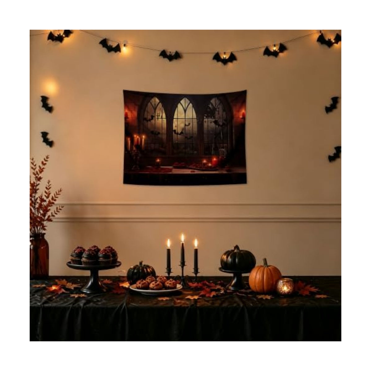 QGHOT Halloween Tapestry Wall Hanging 28.7"x37.4"