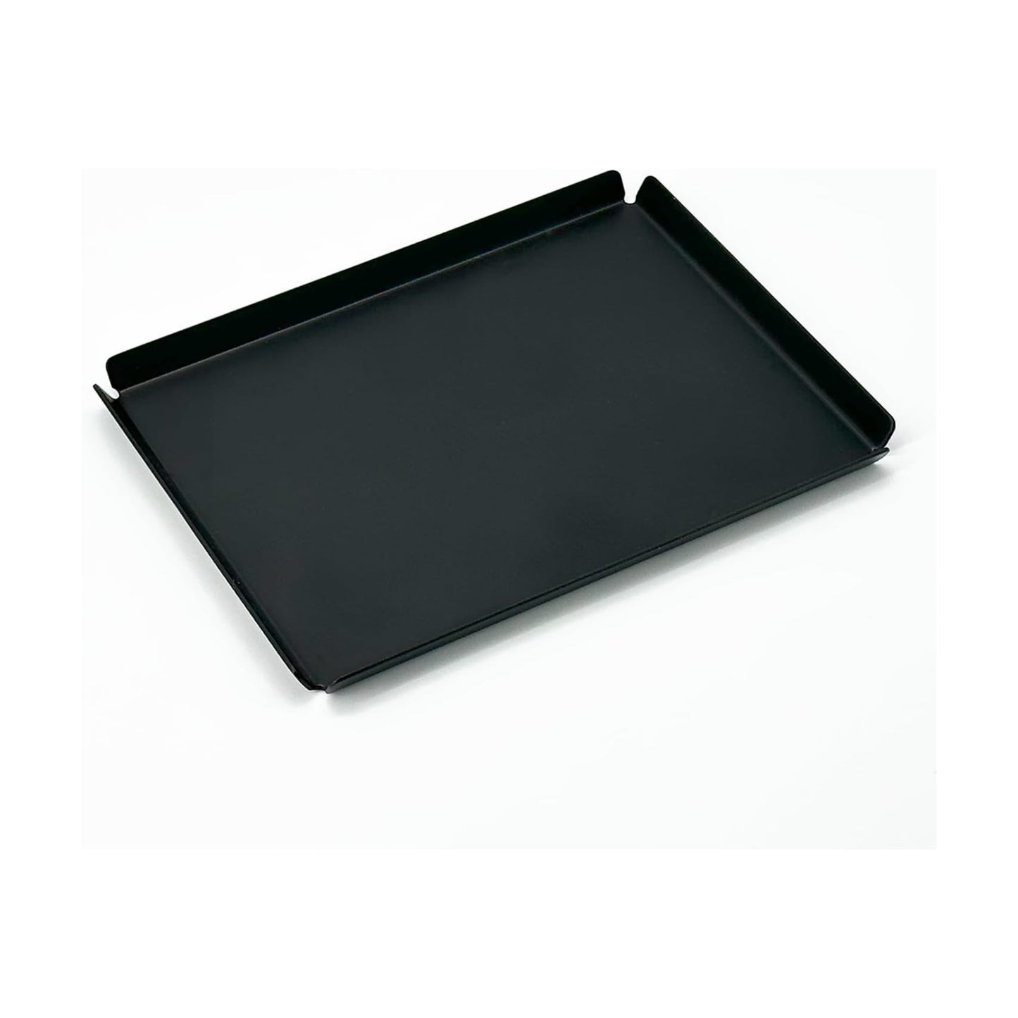 Aluminum Organizer Tray for Desk & Entryway / Powder Coated Black / 6.9 x 5.3 x 0.4