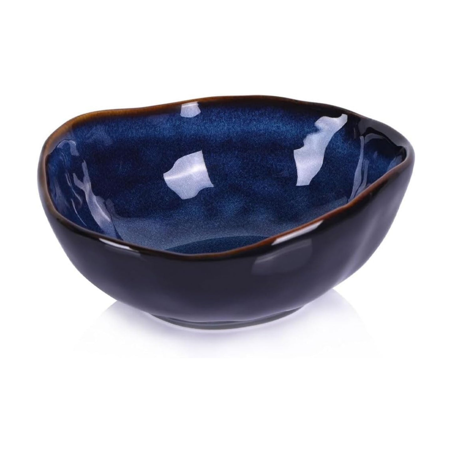 Ceramic Decorative Bowl / 6 Inch / Blue