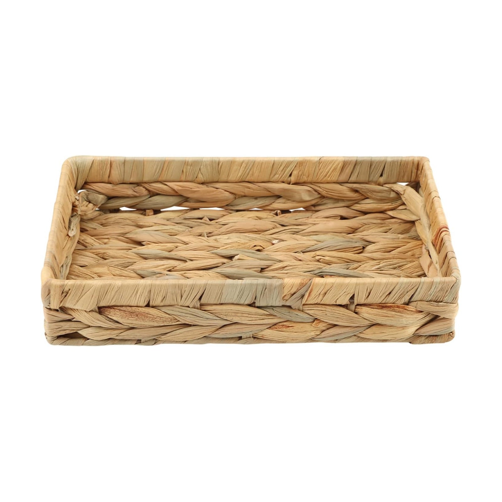 Wicker & Rattan Serving Tray / Wood