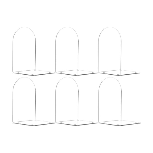 Book Ends / Clear / Set of 6