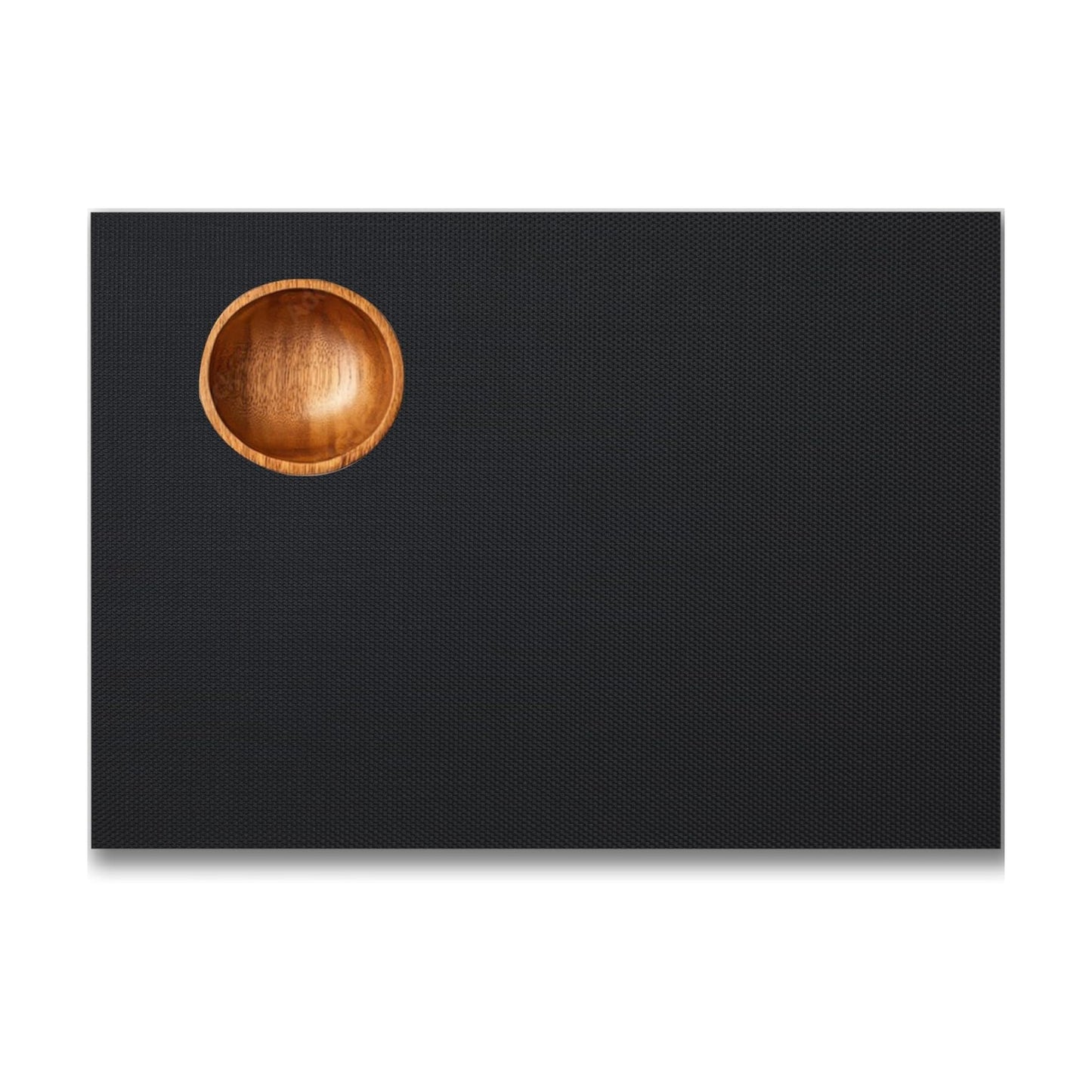 Placemats Set of 12 - Easy Clean Woven Vinyl Placemats for Dining Table, Indoor/Outdoor Place Mats, Washable PVC Table