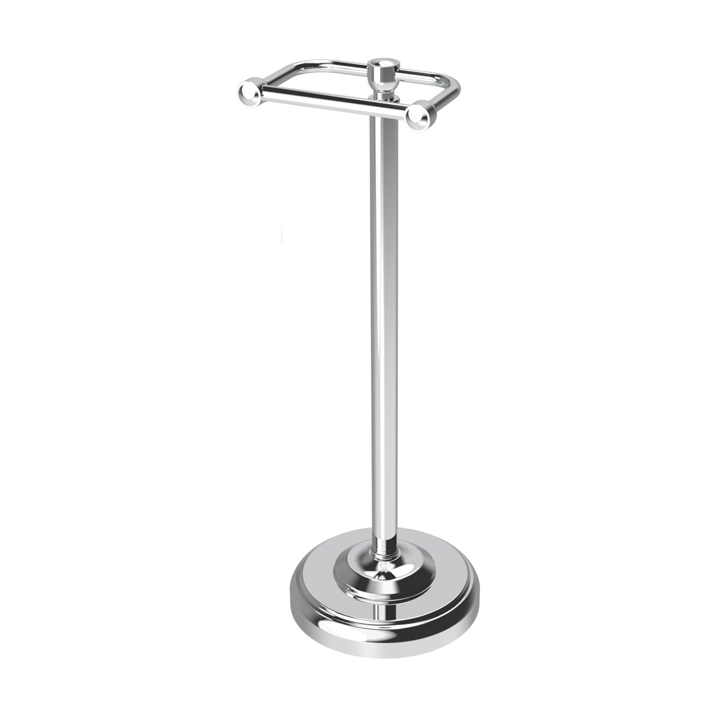 Toilet Paper Holder Stand, Toilet Paper Holder Free Standing,Post Pivoting Design & Stable Weighted Base SUS304