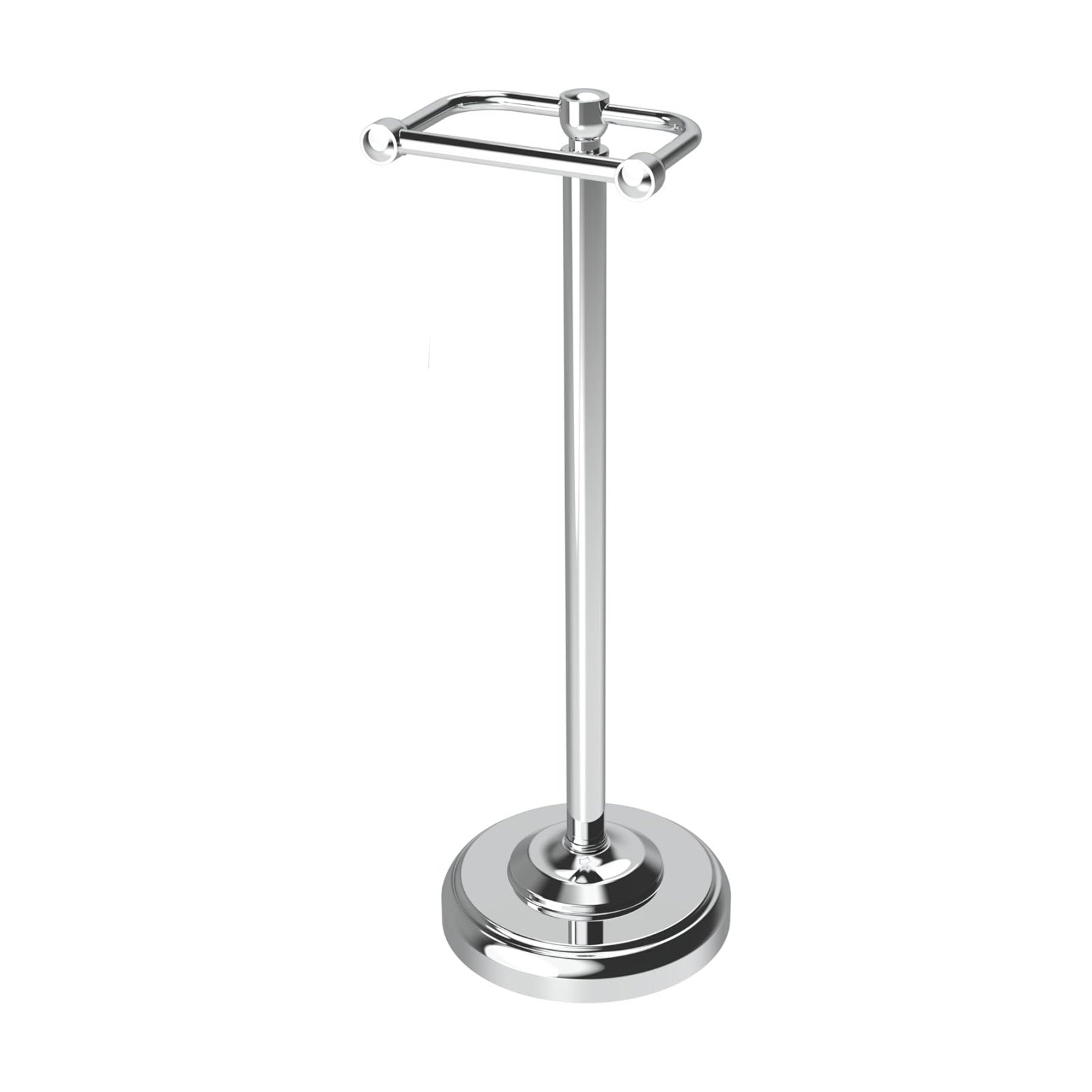 Toilet Paper Holder Stand, Toilet Paper Holder Free Standing,Post Pivoting Design & Stable Weighted Base SUS304