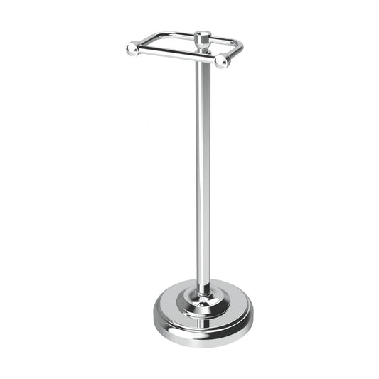 Toilet Paper Holder Stand, Toilet Paper Holder Free Standing,Post Pivoting Design & Stable Weighted Base SUS304
