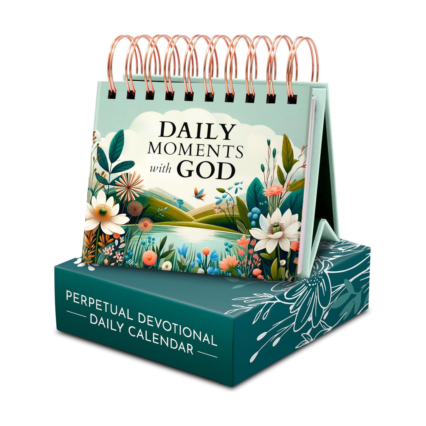 Religious Daily Devotional Calendar for Women, 366 Devotions & Reflections | Religious Gifts for Women, Devotional Flip
