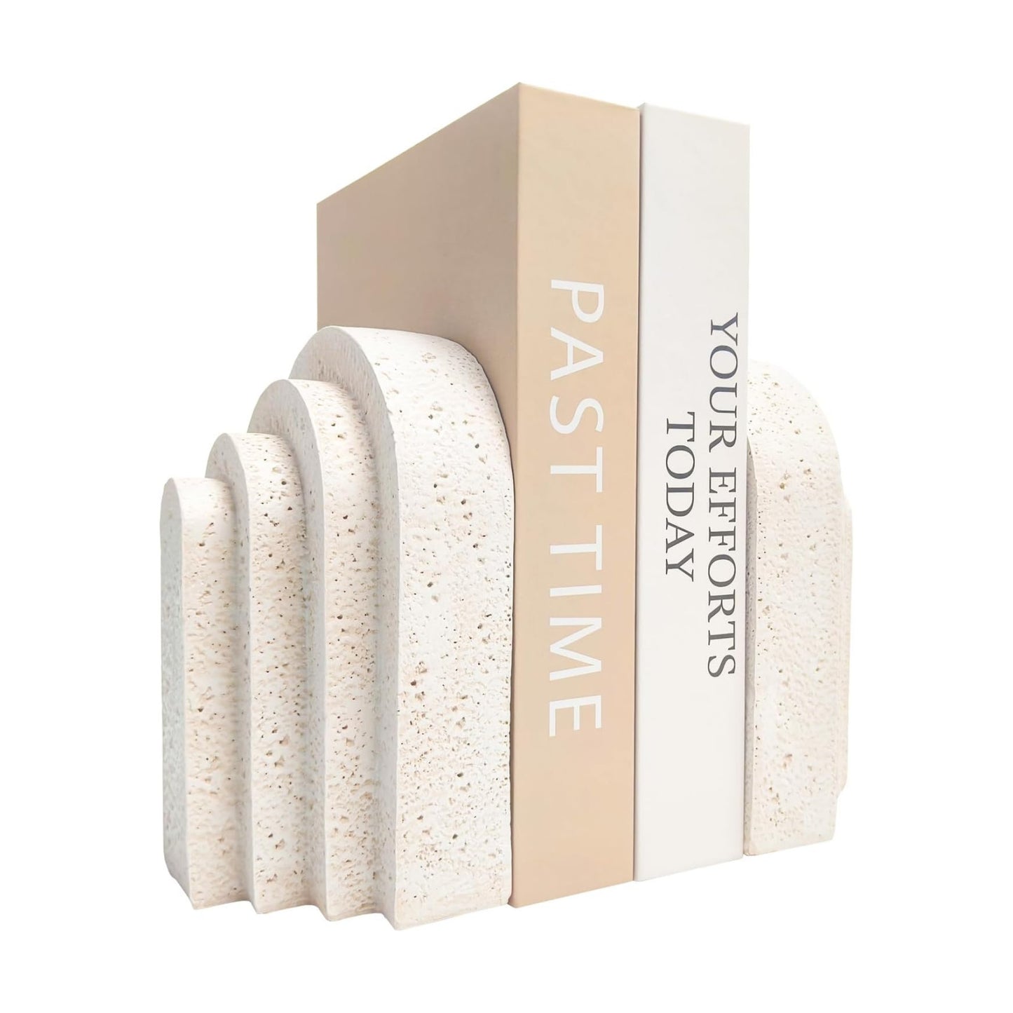Heavy Duty Book Ends / Beige