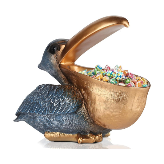 Modern Key Holder for Pelican / Golden Blue