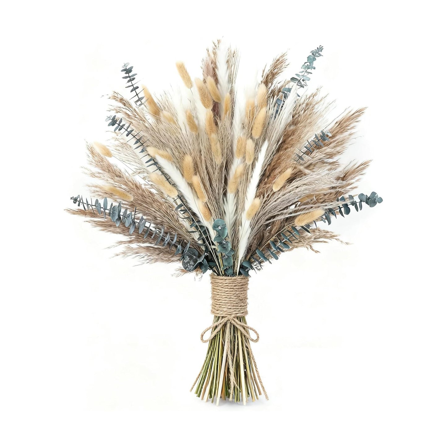 Dried Flowers / Light Brown / Set of 120