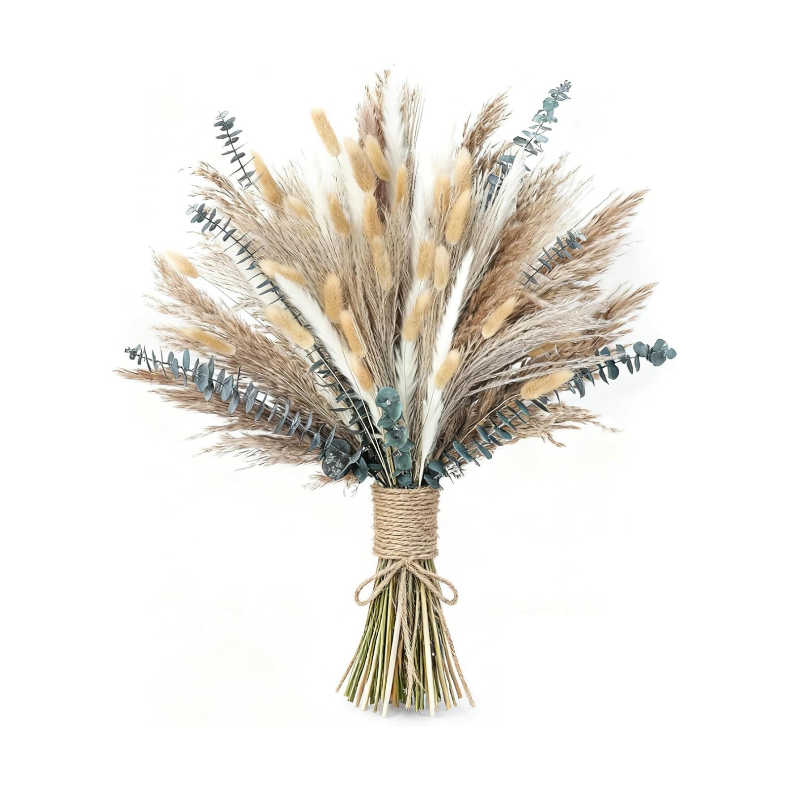 Dried Flowers / Light Brown / Set of 120