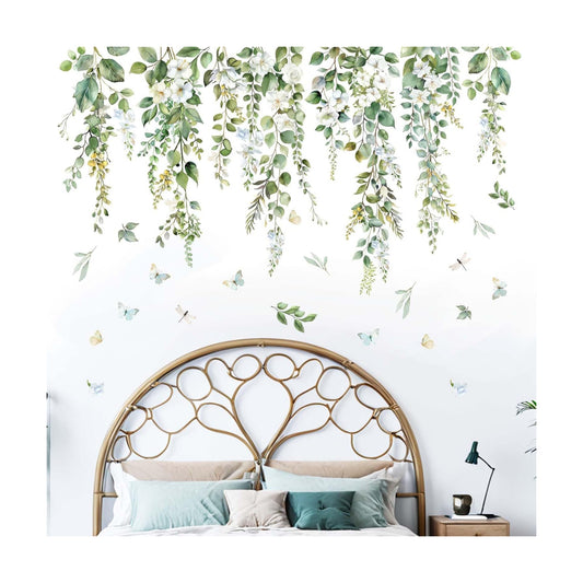 Hanging Vine Wall Decals / Hanging Vine B / Green