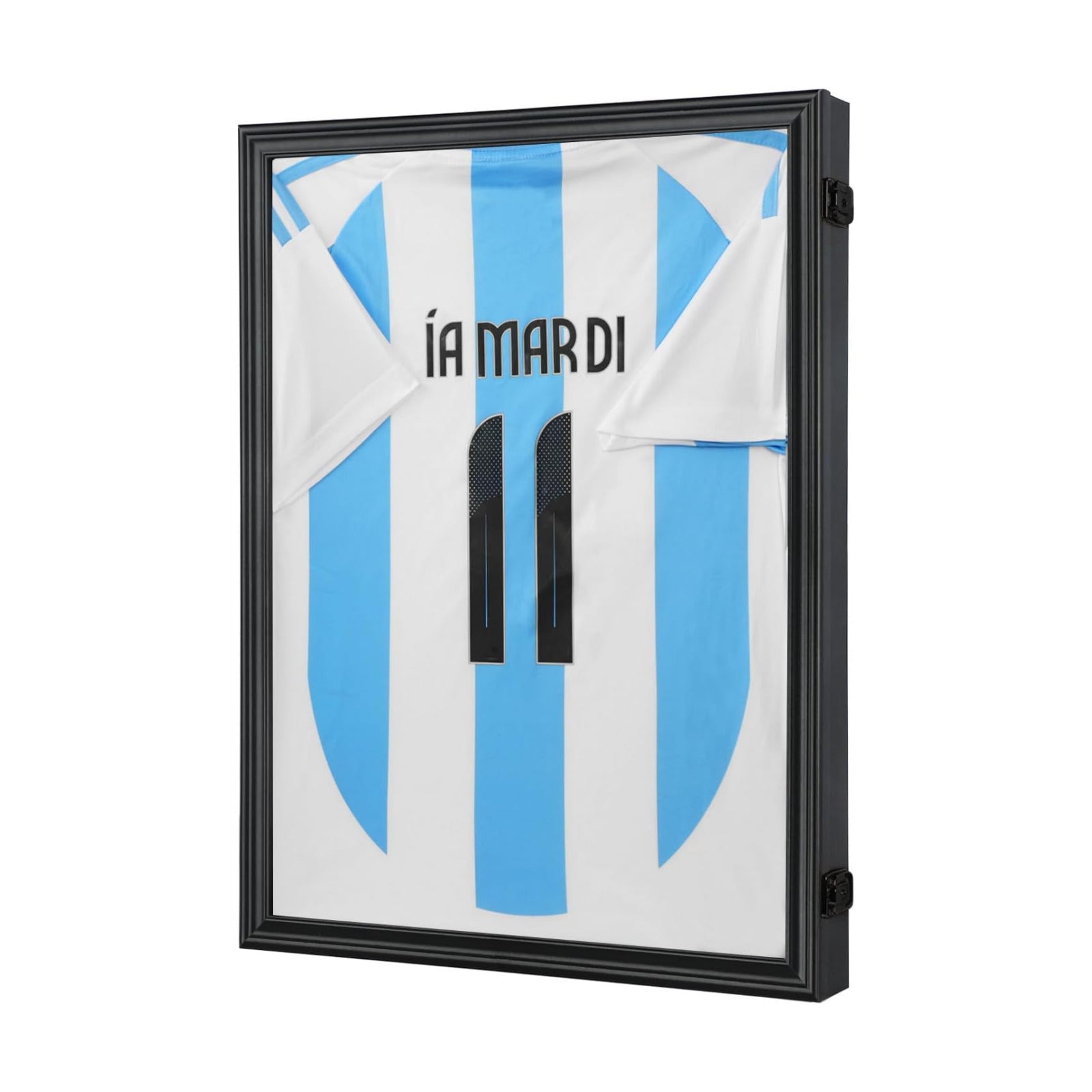 Youth Jersey Frame Display Case Lockable Jersey Frame Shadow Box | UV Protected Acrylic and Hanger for Baseball