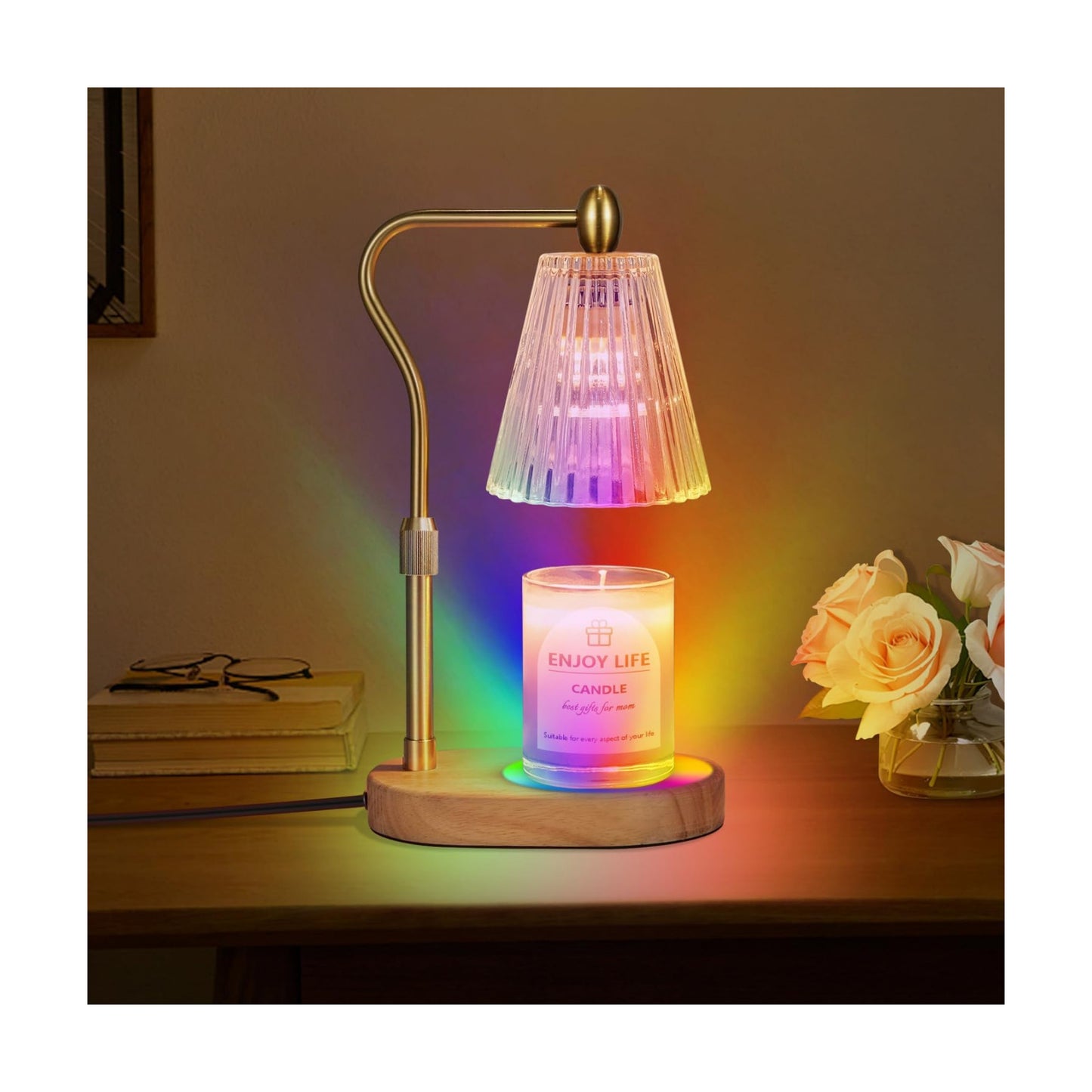 Candle Warmer Lamp / Amber