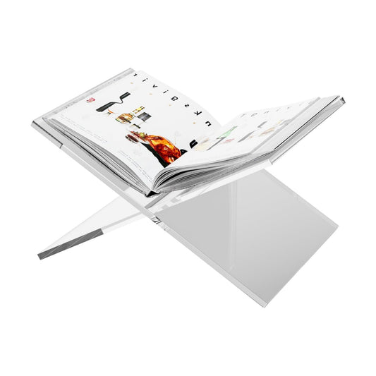 Acrylic Book Stands / Clear / 13 x 9.4 x 6