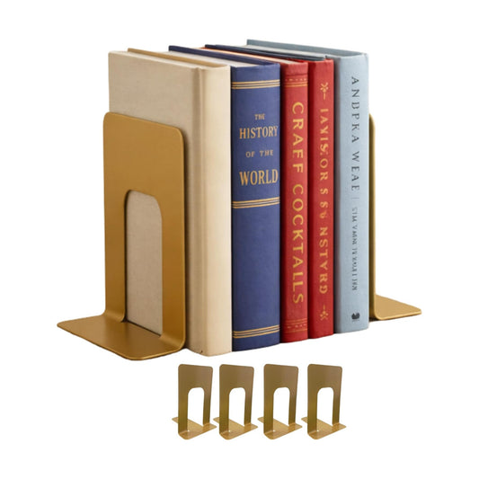 Modern Book Ends / Gold